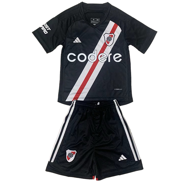 Camiseta Del Conjunto Completo River Plate Ninos Especial Negro 2023/2024