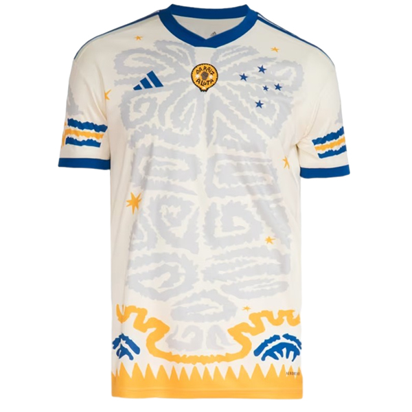 Tailandia Camiseta Del Cruzeiro EC Especial Amarillo Blanco 2023/2024