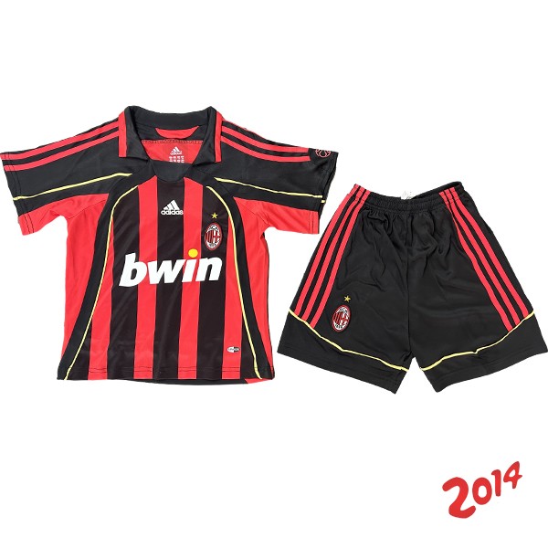 Camiseta Del AC Milan Retro Nino Primera 2006/2007