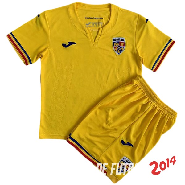 Camiseta Del Conjunto Completo Hombre Rumania Primera 2023