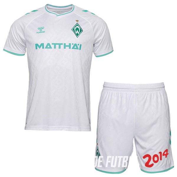 Camiseta Del Conjunto Completo Hombre Werder Bremen Segunda 2023/2024