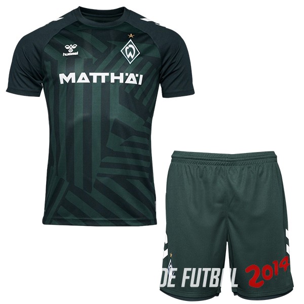 Camiseta Del Conjunto Completo Hombre Werder Bremen Tercera 2023/2024