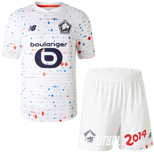 Camiseta Del Lille Nino Segunda 2023/2024