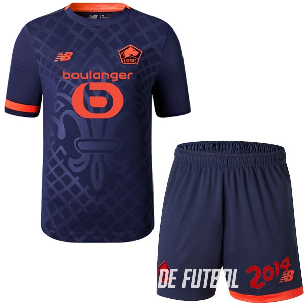 Camiseta Del Lille Nino Tercera 2023/2024