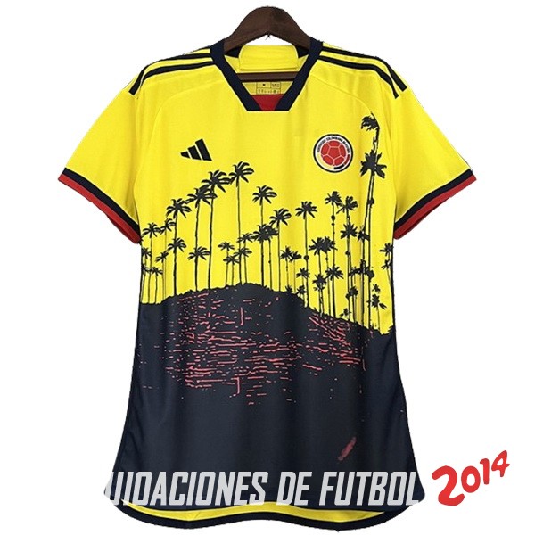 Tailandia Camiseta Del Colombia Especial 2023 Amarillo