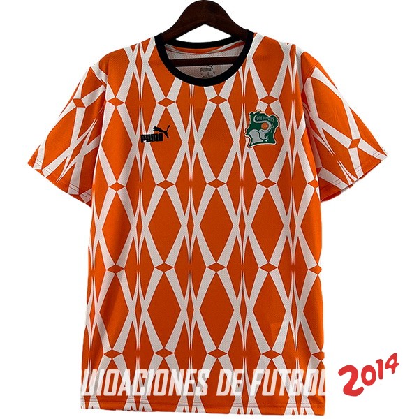Tailandia Camiseta Del Costa De Marfil Especial 2023 Naranja