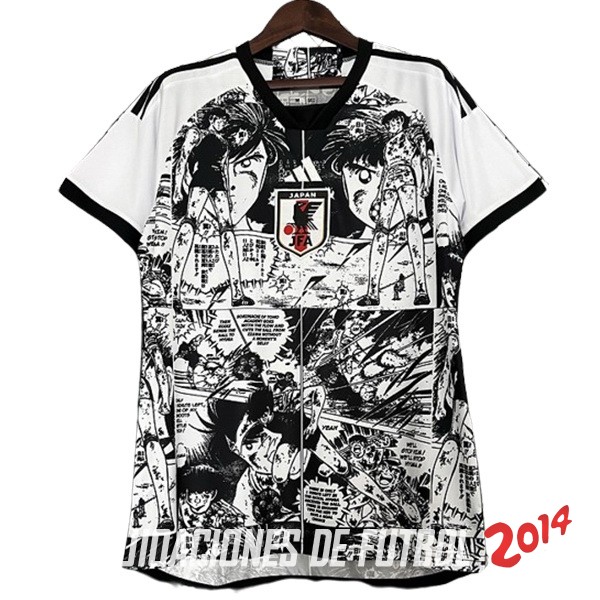 Tailandia Camiseta Del Japón Especial 2023 Negro Blanco
