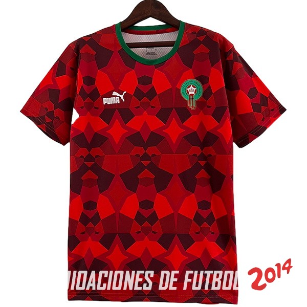 Tailandia Camiseta Del Marruecos 2024 Rojo