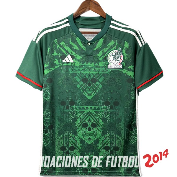 Tailandia Camiseta Del Mexico Especial 2024 Verde