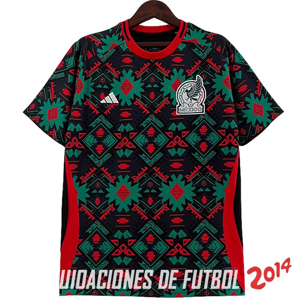 Tailandia Camiseta Del Mexico Especial 2024 Verde Rojo