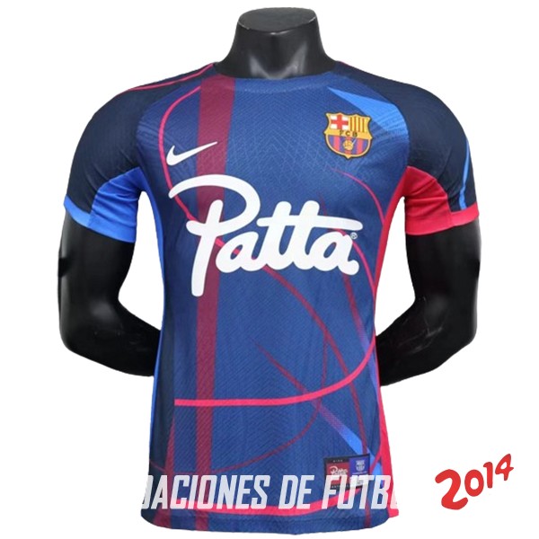 Tailandia Jugadores Camiseta Del Barcelona Especial 2023/2024 Azul