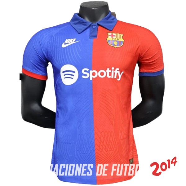Tailandia Jugadores Camiseta Del Barcelona Especial 2023/2024 Azul Rojo