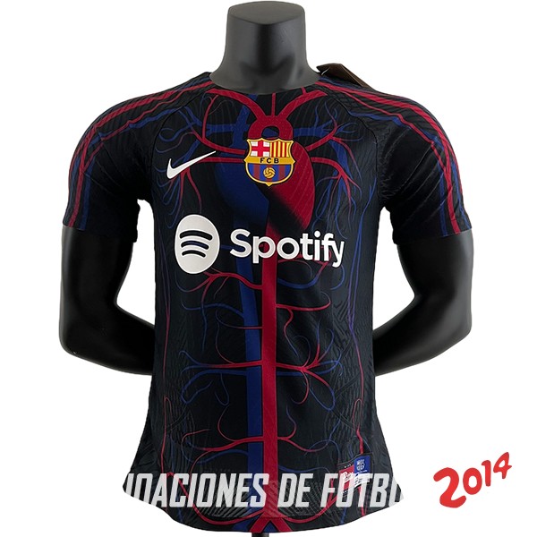 Tailandia Jugadores Camiseta Del Barcelona Especial 2023/2024 Negro Purpura