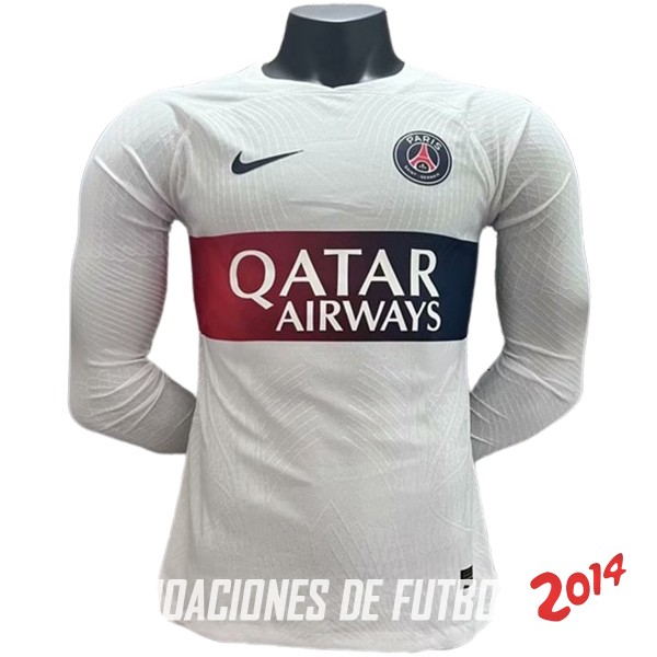 Tailandia Jugadores Camiseta Del Manga Larga Paris Saint Germain Segunda 2023/2024