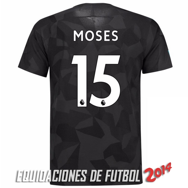 Moses de Camiseta Del Chelsea Tercera Equipacion 2017/2018