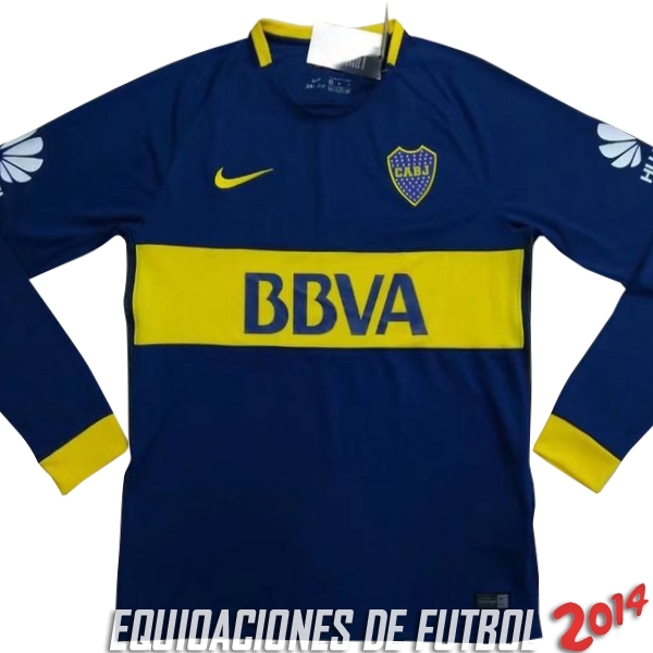 Camiseta Del Boca Juniors Manga Larga Primera 2017/2018