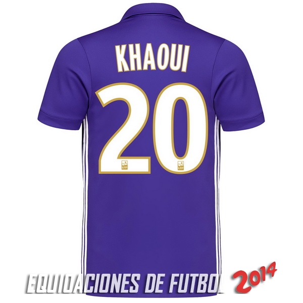 Khaoui De Camiseta Del Marseille Tercera Equipacion 2017/2018