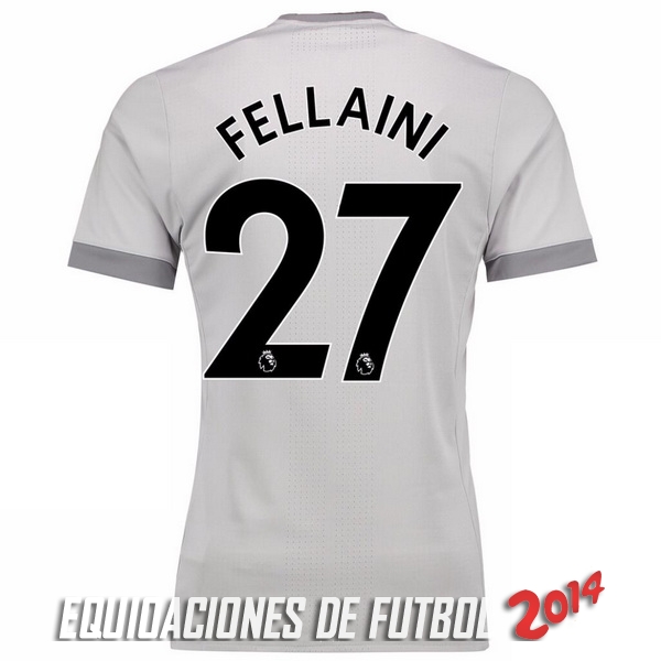 Fellaini de Camiseta Del Manchester United Tercera Equipacion 2017/2018