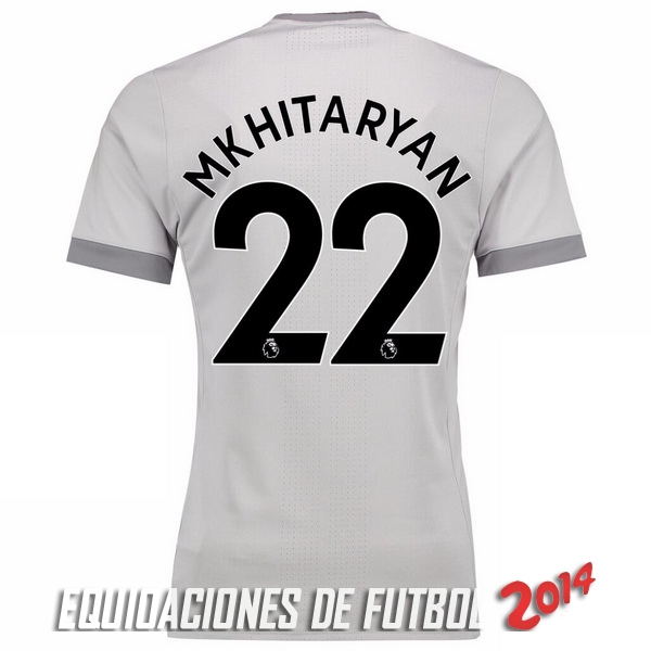 Mkhitaryan de Camiseta Del Manchester United Tercera Equipacion 2017/2018