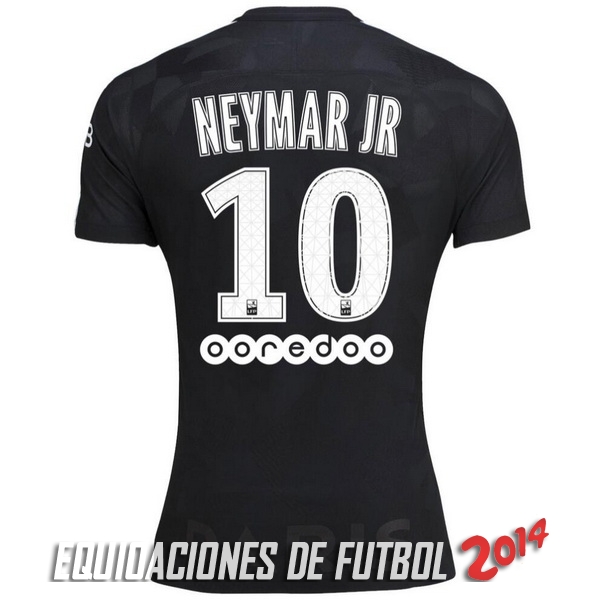 Neymar JR De Camiseta Del PSG Tercera 2017/2018
