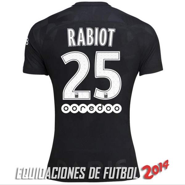 Rabiot De Camiseta Del PSG Tercera 2017/2018