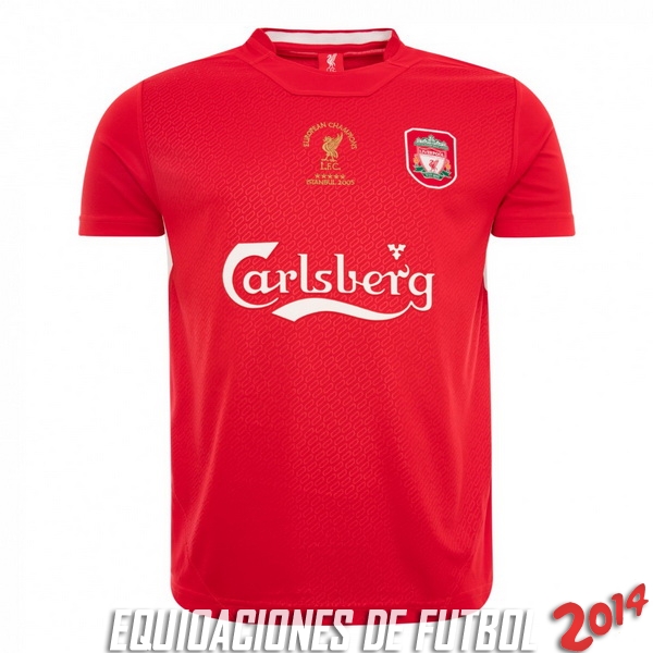 Retro Camiseta De Liverpool de la Seleccion Primera 2005-2006
