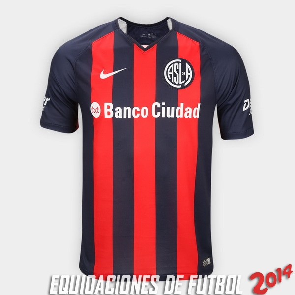 Camiseta Del San Lorenzo de Almagro Primera Equipacion 2018/2019