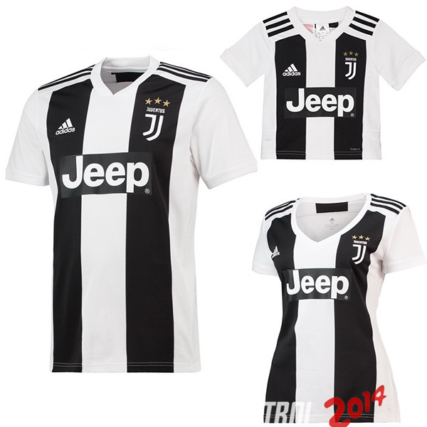 Camiseta （Mujer+Ninos）Del Juventus Primera 2018/2019
