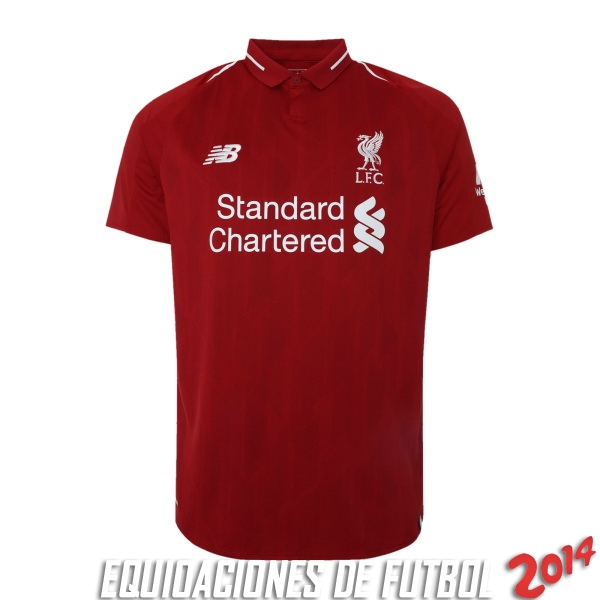 Camiseta Del Liverpool Primera Equipacion 2018/2019