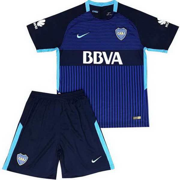 Camiseta Del Conjunto Completo Boca Juniors Nino Tercera 2017/2018