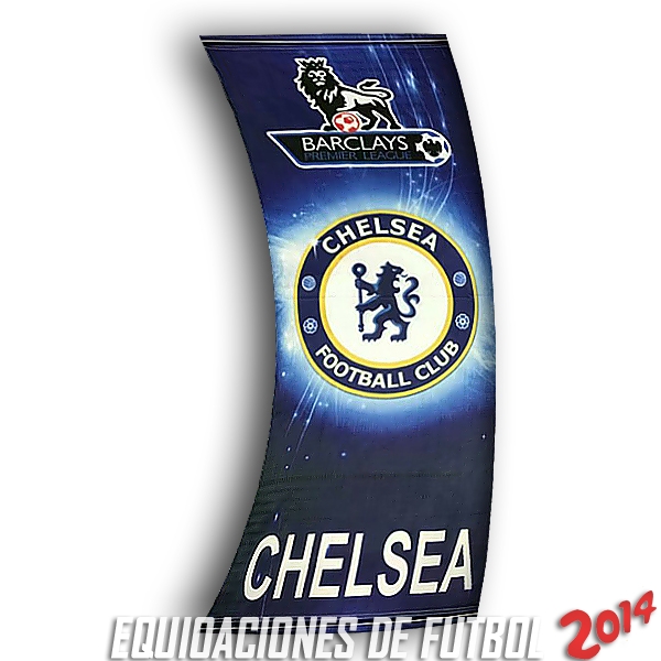 Futbol Bandera de Chelsea 2018 Negro