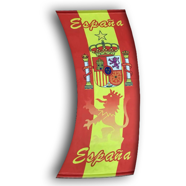 Futbol Bandera de España 2018 Rojo