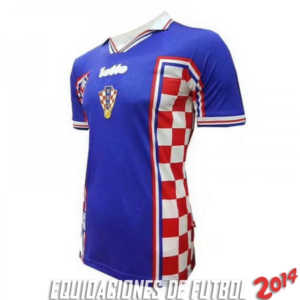Retro Camiseta De Croacia de la Seleccion Segunda 1998