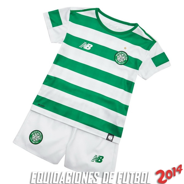 Camiseta Del Conjunto Completo Celtic Nino Primera 2018/2019