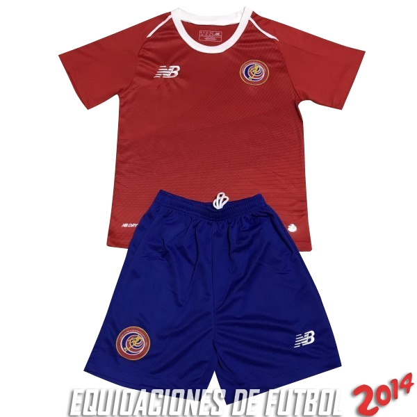 Camiseta Del Conjunto Completo Costa Rica Nino Primera Equipacion 2018 Camiseta Del Conjunto Completo Costa Rica Nino Primera Equipacion 2018