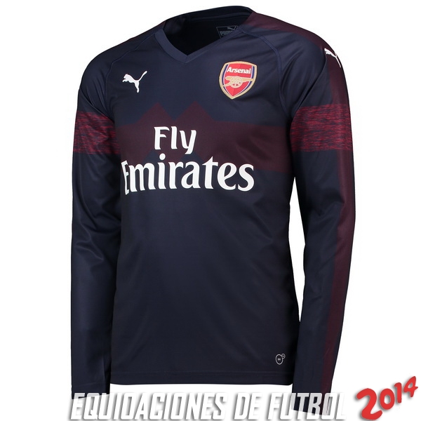 Camiseta Del Arsenal Manga Larga Segunda 2018/2019