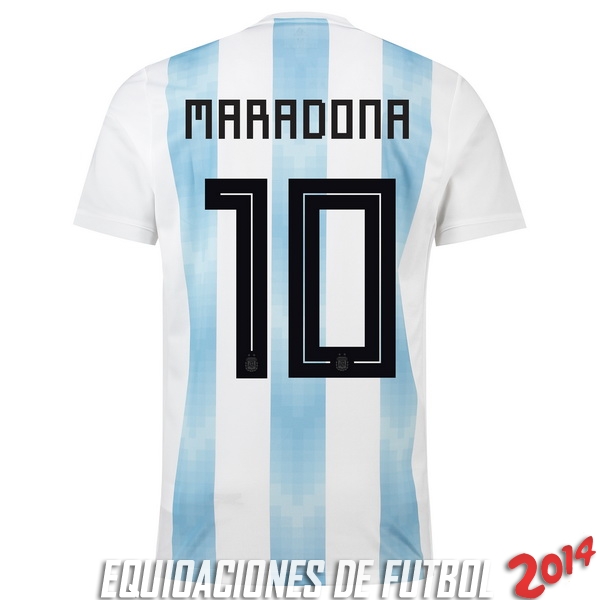 Maradona Camiseta Del Argentina Primera 2018