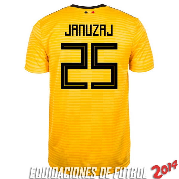 Januzaj de Camiseta Del Belgica Segunda Equipacion 2018
