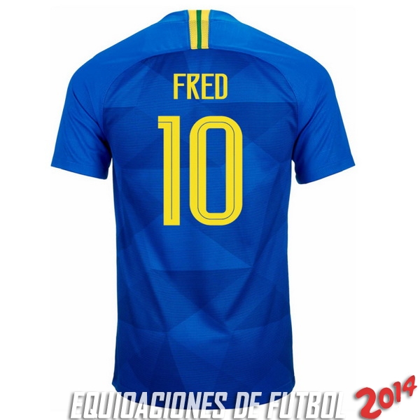 Fred Camiseta De Brasil de la Seleccion Segunda 2018