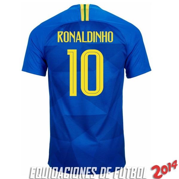 Ronaldinho Camiseta De Brasil de la Seleccion Segunda 2018