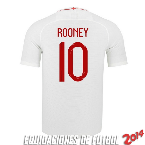 Rooney Camiseta De Inglaterra de la Seleccion Primera 2018