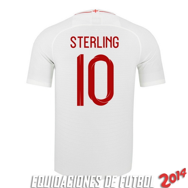 Sterling Camiseta De Inglaterra de la Seleccion Primera 2018