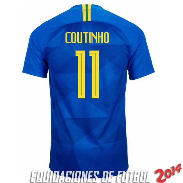 Coutinho Camiseta De Brasil de la Seleccion Segunda 2018
