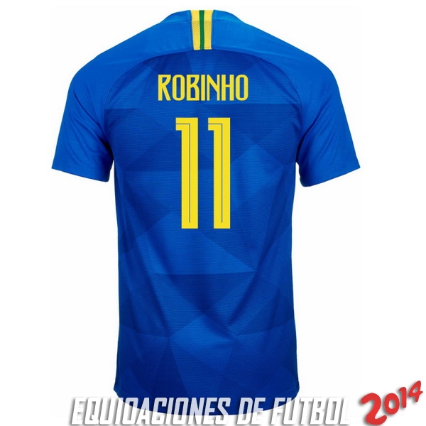 Robinho Camiseta De Brasil de la Seleccion Segunda 2018