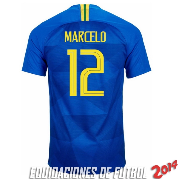 Marcelo Camiseta De Brasil de la Seleccion Segunda 2018