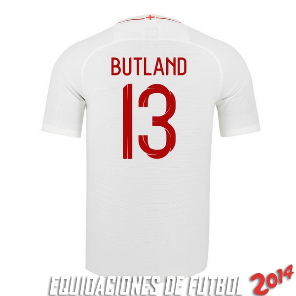 Butland Camiseta De Inglaterra de la Seleccion Primera 2018