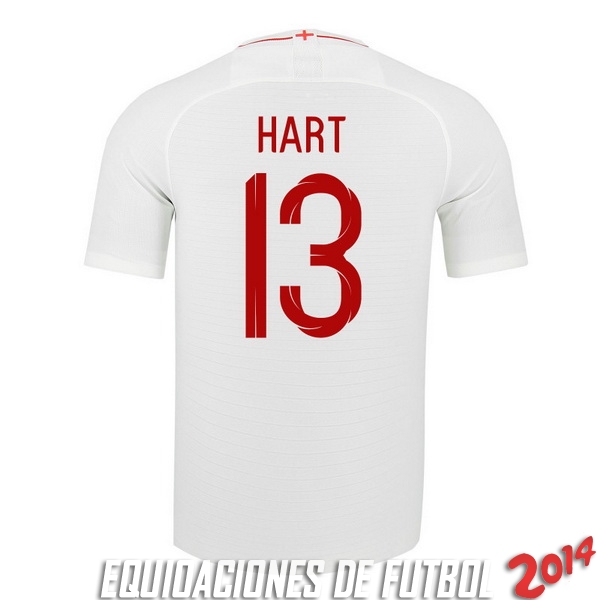 Hart Camiseta De Inglaterra de la Seleccion Primera 2018