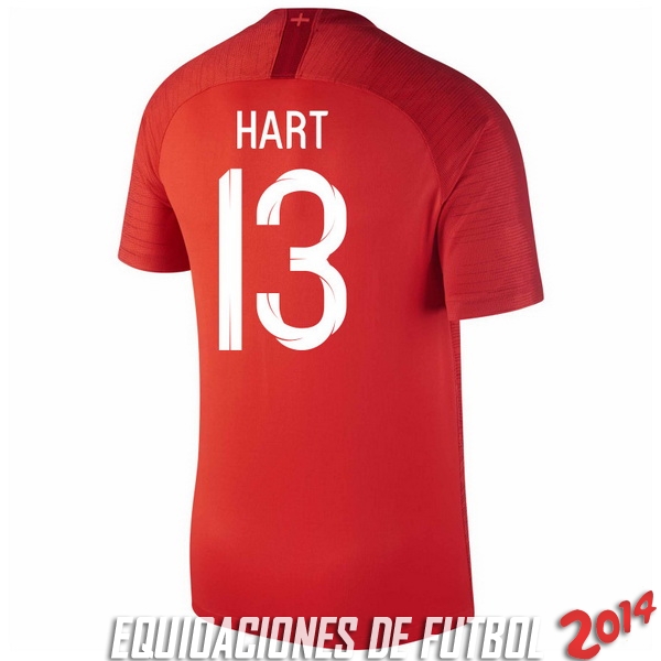 Hart Camiseta De Inglaterra de la Seleccion Segunda 2018