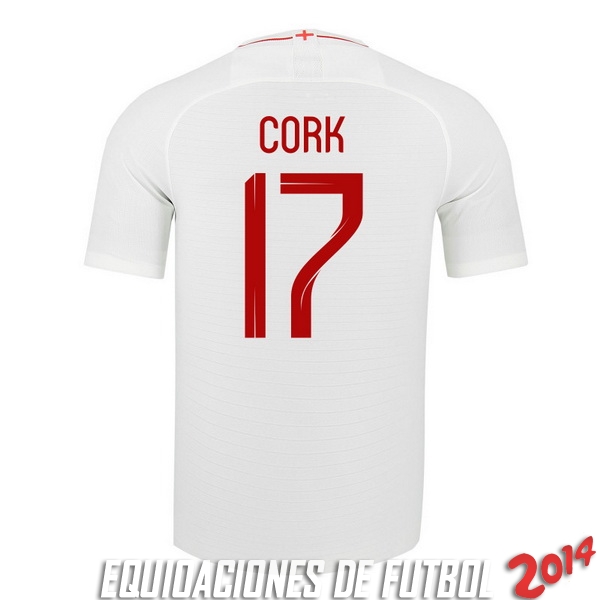 Cork Camiseta De Inglaterra de la Seleccion Primera 2018
