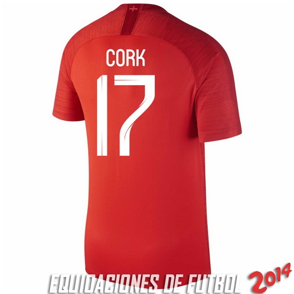 Cork Camiseta De Inglaterra de la Seleccion Segunda 2018